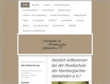 Tablet Screenshot of mdhg.de